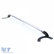 Aluminium Vorderstrebe 3-teilig verstellbar geeignet für Peugeot 206 + CC SW 98-08-image-6195443