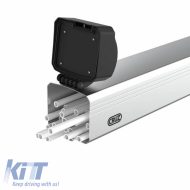 Aluminum Case CRUZ Pipe Carrier 941-036 2 Meters Suitable for Transporting Pipes & Rods With Safety Lock