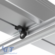 Aluminum Case CRUZ Pipe Carrier 941-037 3 Meters Suitable for Transporting Pipes & Rods With Safety Lock