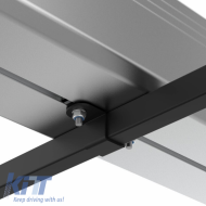 Aluminum Case CRUZ Pipe Carrier 941-037 3 Meters Suitable for Transporting Pipes & Rods With Safety Lock