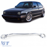 Aluminum front strut bar 4-piece adjustable for VW Golf 2 GTI 16V 83-91