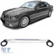 image-63-Aluminum front strut brace for 3 Series BMW E36 6 cyl 320i 323i 325i 328i 92-99