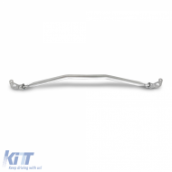 Aluminum front strut brace polished suitable for BMW 1 Series E81 E82 E87 petrol models from 04-image-6261450