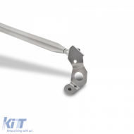 Aluminum front strut brace polished suitable for BMW 1 Series E81 E82 E87 petrol models from 04-image-6261454