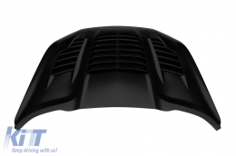 Aluminum GT500 KR style front hood suitable for Ford Mustang 2018-2022-image-6161703