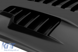Aluminum GT500 KR style front hood suitable for Ford Mustang 2018-2022-image-6161704