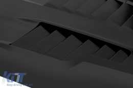 Aluminum GT500 KR style front hood suitable for Ford Mustang 2018-2022-image-6161705