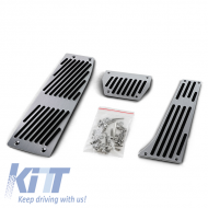 image-11-Aluminum pedals automatic + footrest suitable for BMW E34 E39 E60 E61 E32 E38 E63 E64