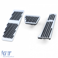 Aluminum Performance Pedal Set suitable for BMW 1 Series E81 E82 E87 Automatic 07-13-image-6257566