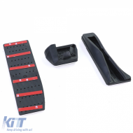 Aluminum Performance Pedal Set suitable for BMW 1 Series E81 E82 E87 Automatic 07-13-image-6257570