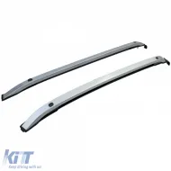 Aluminum roof rack roof rail silver fits VW Amarok II from 2022-image-6327064