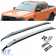 Aluminum roof railing retrofit suitable for Ford Ranger T9 from 2023 - ODRRRRSF6014941