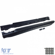 Aluminum running boards OE Style Black Edition fits Mercedes GLC X254 C254 Coupe-image-6210992