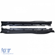 Aluminum running boards OE Style Black Edition fits Mercedes GLC X254 C254 Coupe-image-6210998