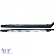 Aluminum running boards OE style side protection with ABE fits BMW X4 F26 2014-2018-image-6278082