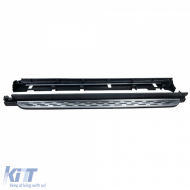 Aluminum running boards side protection OE style suitable for Volvo XC40 from 2017-image-6210972