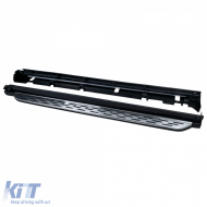 Aluminum running boards side protection OE style suitable for Volvo XC40 from 2017-image-6210973