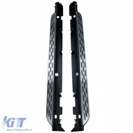 Aluminum running boards side protection OE style suitable for Volvo XC40 from 2017-image-6210976