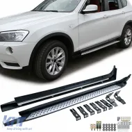 image-15-Aluminum side protection OE style running boards with ABE !! suitable for BMW X3 F25 10-17