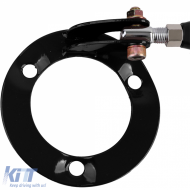 Aluminum strut bar black front for 3 Series BMW E36 6 cyl 320i 323i 325i 328i 1992-1999-image-6209342