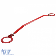 Aluminum strut bar red front adjustable suitable for 5 Series BMW E34 520i 525i 89-96-image-6261237