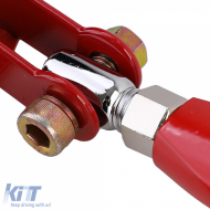 Aluminum strut bar red front adjustable suitable for 5 Series BMW E34 520i 525i 89-96-image-6261240