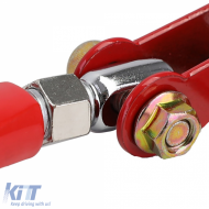 Aluminum strut bar red front adjustable suitable for 5 Series BMW E34 520i 525i 89-96-image-6261241