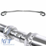 Aluminum Strut Brace suitable for BMW 5 E39 95-04 6/8 Cylinder Gasoline Engine M5 / V8