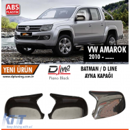 Amarok Batman Mirror Cover Piano Black / 2010 + - DTMCV6026199