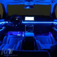 Ambient Light Decoration Car Optic Fiber Led Kit Black Color With Smart Bluetooth 18 Lights / 64 Colours-image-6325956