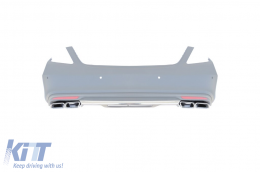 AMG type 63 exhaust tips suitable for Mercedes S-Class W222, SL R231 SL65 AMG, CLS C218 CLS63-image-6132449