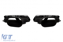 AMG type 65 exhaust tips suitable for Mercedes S-Class W222, SL R231 SL65 AMG, CLS C218 CLS63-image-6132453