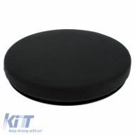 Anatómiai / Ortopéd Üléspárna Memory Foam & Gél Forgatható RK19009 40x6cm Fekete 1 db-image-6294745