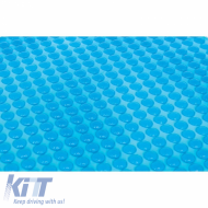 Anatómiai / Ortopéd Üléspárna Memory Foam & Gél Forgatható RK19009 40x6cm Fekete 1 db-image-6294751