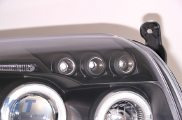 Angel Eyes Első Lámpa Dodge Caliber (2006-2012) modellekhez, fekete-image-6086853