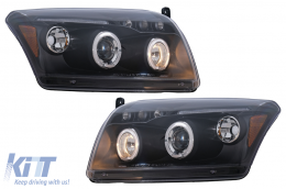Angel Eyes Első Lámpa Dodge Caliber (2006-2012) modellekhez, fekete-image-6086855