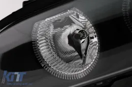 Angel Eyes Fari adatto per BMW Serie 5 E39 1995-2000 Nero-image-6090431
