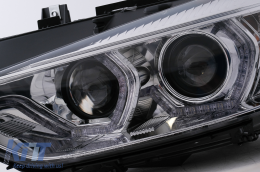 Angel Eyes Faros LED DRL para BMW 3 F30 F31 10.2011-05.2015 Chrome-image-6099995