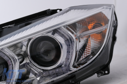 Angel Eyes Faros LED DRL para BMW 3 F30 F31 10.2011-05.2015 Chrome-image-6099996
