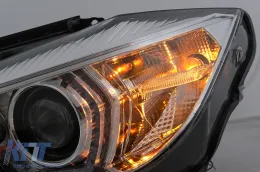 Angel Eyes Faros LED DRL para BMW Serie 3 F30 F31 LCI Sedan Touring 2015-2019 Cromo-image-6100811