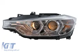 Angel Eyes Faros LED DRL para BMW Serie 3 F30 F31 LCI Sedan Touring 2015-2019 Cromo-image-6100812