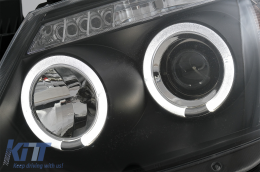 Angel Eyes fényszóró, Kettős Angel Eye, Toyota Hilux (2005-2011), Fekete-image-6079477