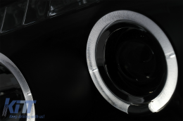 Angel Eyes fényszóró, Kettős Angel Eye, Toyota Hilux (2005-2011), Fekete-image-6079478