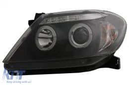 Angel Eyes fényszóró, Kettős Angel Eye, Toyota Hilux (2005-2011), Fekete-image-6079490