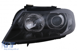 Angel Eyes fényszórók BMW 3-as E90 E91 (03.2005-2011) fekete-image-6117361