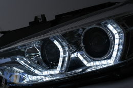 Angel Eyes fényszórók LED DRL BMW 3 F30 F31 (10.2011-05.2015) króm-image-6099999