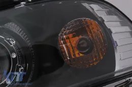 Angel Eyes Headlights suitable for BMW 5 Series E39 (1995-2000) Black-image-6090433