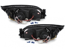 Angel Eyes Headlights suitable for FORD Mondeo Mk3  (2000-2007) Black-image-59607