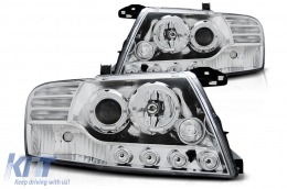 image-23-Angel Eyes Headlights suitable for Mitsubishi Pajero V60 (2000-2006) Chrome