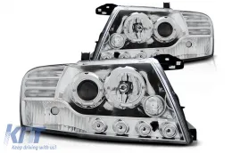 image-77-Angel Eyes Headlights suitable for Mitsubishi Pajero V60 (2000-2006) Chrome